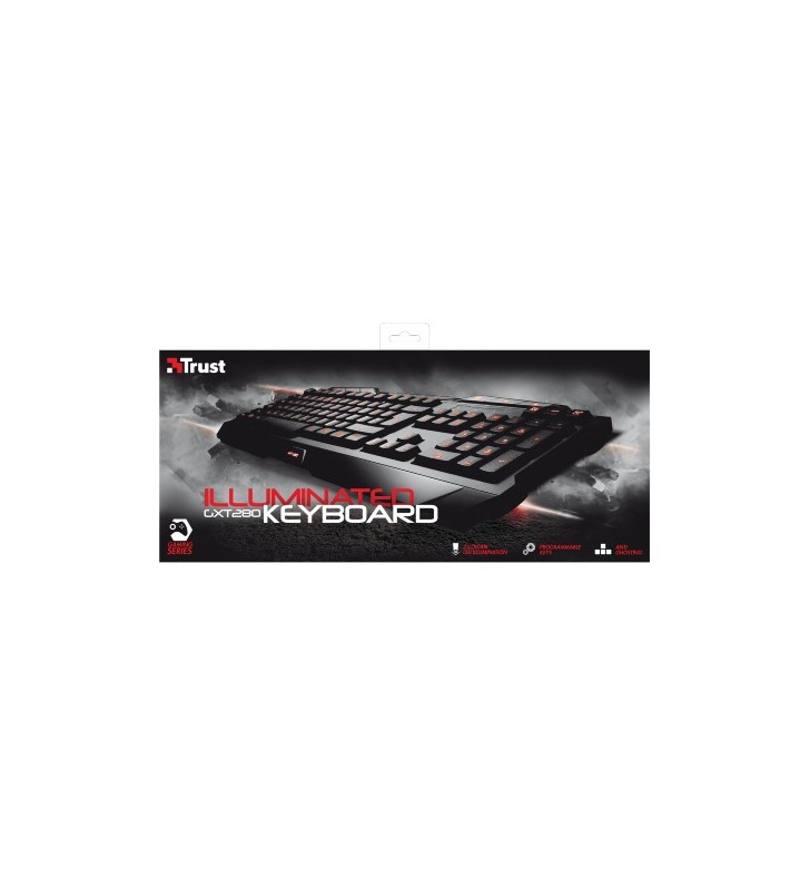 Trust Illuminated GXT 280 Gaming Keyboard