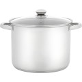Judge Essentials Glass Lid Stockpot 8.5L Stainless Steel - Gadget Man Ireland