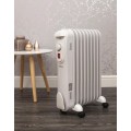 2kW Slim 9-Fin Portable Oil-Filled Radiator Heater - Gadget Man Ireland