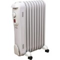 2kW Slim 9-Fin Portable Oil-Filled Radiator Heater - Gadget Man Ireland