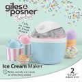 Giles & Posner Ice Cream Maker 0.5L Blue – Gadget Man Ireland