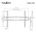 Nedis Extra-Large Tiltable TV Wall Mount 60"–100" - Gadget Man Ireland