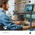 Nedis Single Desk Monitor Mount 15"–32" - Gadget Man Ireland