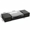 Harrow Record Player with Bluetooth Turntable - Gadget Man Ireland