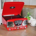 Steepletone Roxy 4 BT Retro Record Player - Vinyl, CD, Bluetooth & MP3 - Gadget Man Ireland
