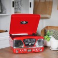 Steepletone Roxy 4 BT Retro Record Player - Vinyl, CD, Bluetooth & MP3 - Gadget Man Ireland