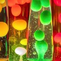 Lava Lamp Green Wax Black Base | Gadget Man Ireland