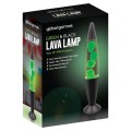 Lava Lamp Green Wax Black Base | Gadget Man Ireland