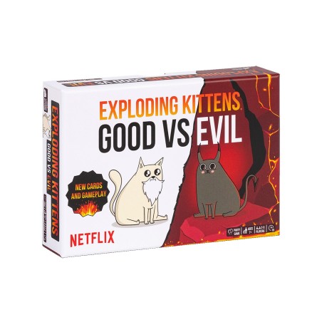 Exploding Kittens Good vs Evil Card Game | Gadget Man Ireland