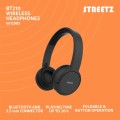 Streetz BT210 Bluetooth On-Ear Headphones Black | Gadget Man Ireland