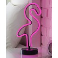 Global Gizmos LED Neon Flamingo Light