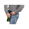 Beer belt 6‑pack holder with metal opener | Gadget Man Ireland