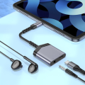 Hoco USB-C to USB-C & 3.5mm Audio Adapter LS39 | Gadget Man Ireland