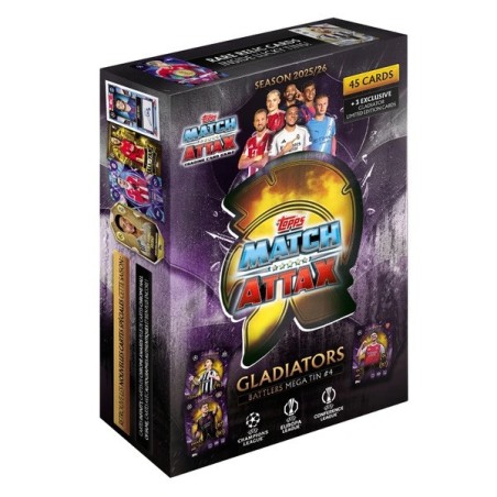 Topps Match Attax 2025/26 Mega Tin – UCL Cards | Gadget Man Ireland