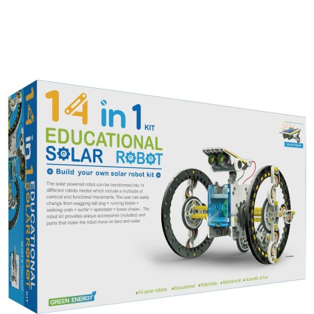 14 in 1 Educational Solar Robot
