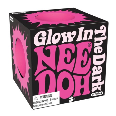 NeeDoh Glow in the Dark Stress Ball - Gadget Man Ireland