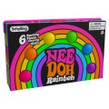 NeeDoh Teenie Rainbow Pack of 6 - Gadget Man Ireland