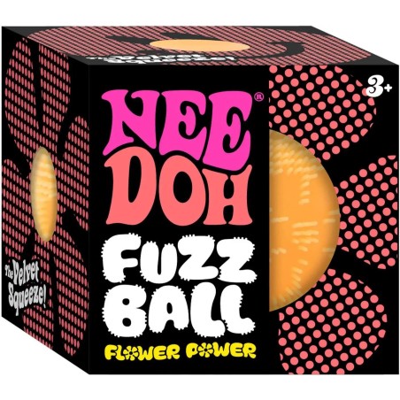 NeeDoh Fuzz Ball Flower Power Stress Toy - Gadget Man Ireland