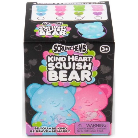 Scrunchems Kind Heart Squish Bear - Gadget Man Ireland