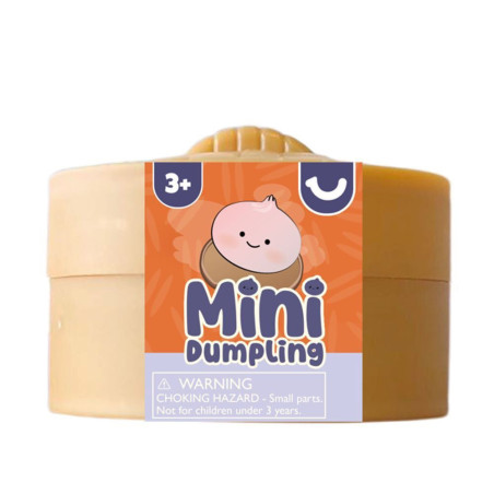 Mini Dumpling Squishy Toy with Steamer - Gadget Man Ireland