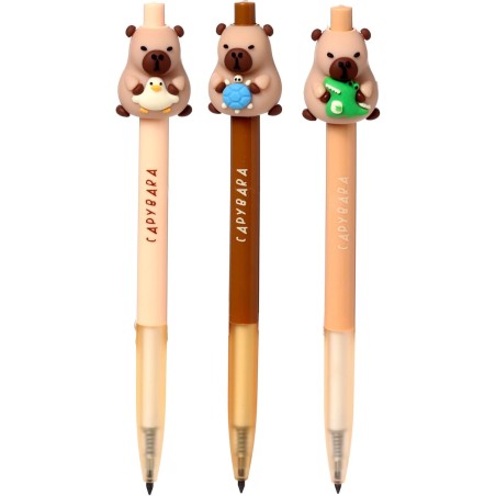 Capybara & Friends Everlasting Pencil - Gadget Man Ireland
