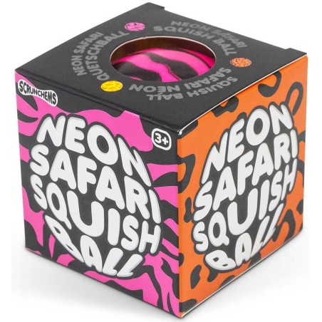 Scrunchems Neon Safari Squish Ball Stress Toy - Gadget Man Ireland