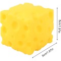 Cheese Squishy Cube Fidget Toy – Stress Relief Toy – Gadget Man Ireland