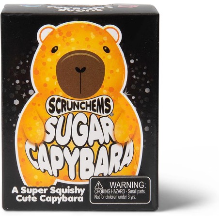 Scrunchems Sugar Capybara Squishy – Cute Stress Toy – Gadget Man Ireland
