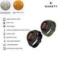 Garett Compass GPS Smartwatch Black Steel - Gadget Man Ireland