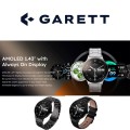 Garett Quantum Smartwatch Black Steel - Gadget Man Ireland