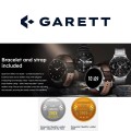 Garett Quantum Smartwatch Black Steel - Gadget Man Ireland