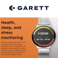 Garett Quantum Smartwatch Black Steel - Gadget Man Ireland