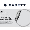 Garett Atom Smartwatch Black Steel - Gadget Man Ireland