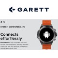 Garett Atom Smartwatch Black Steel - Gadget Man Ireland