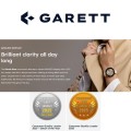 Garett Rose Gold Smartwatch Steel - Gadget Man Ireland