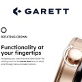 Garett Rose Gold Smartwatch Steel - Gadget Man Ireland
