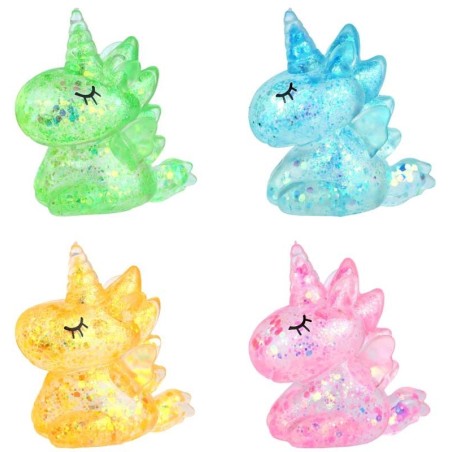 Unicorn Squishy Sparkle Toy 10cm - Gadget Man Ireland