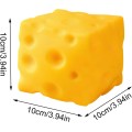 Cheese Squishy Cube Fidget Toy - Gadget Man Ireland