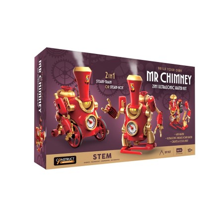 Mr Chimney - Build Your Own Steam Train or Robot - Gadget Man Ireland