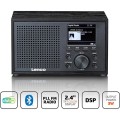 Lenco DAR-017BK DAB+ FM Bluetooth Radio Black | Gadget Man Ireland