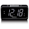 LENCO CR-28BK Clock Radio with Dimmer - Gadget Man Ireland
