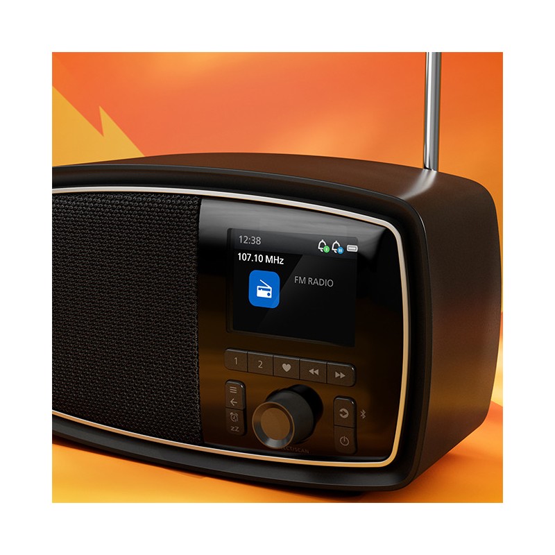 Philips TAV2000FB/00 Century Retro Portable Radio - Gadget Man Ireland