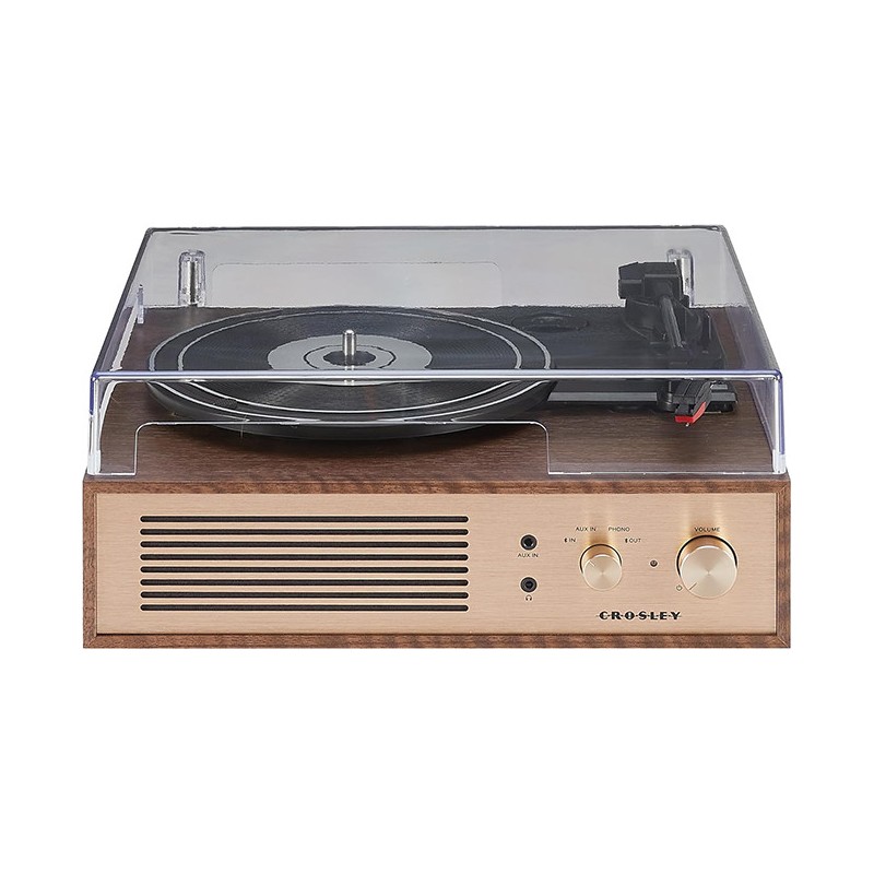 Crosley Miles Bluetooth Record Player - Walnut | Gadget Man Ireland