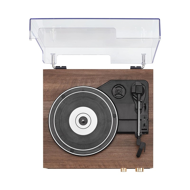 Crosley Miles Bluetooth Record Player - Walnut | Gadget Man Ireland