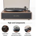 Crosley Stave Bluetooth Turntable Walnut | Gadget Man Ireland