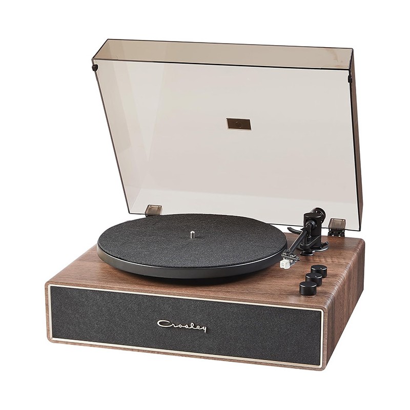 Crosley Stave Bluetooth Turntable Walnut | Gadget Man Ireland