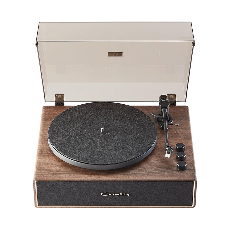 Crosley Stave Bluetooth Turntable Walnut | Gadget Man Ireland