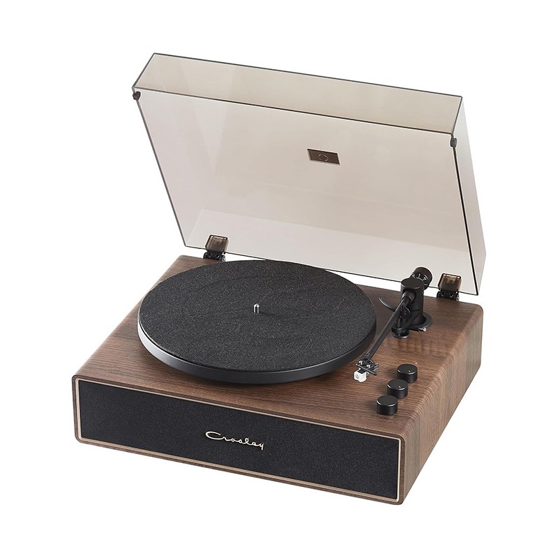 Crosley Stave Bluetooth Turntable Walnut | Gadget Man Ireland