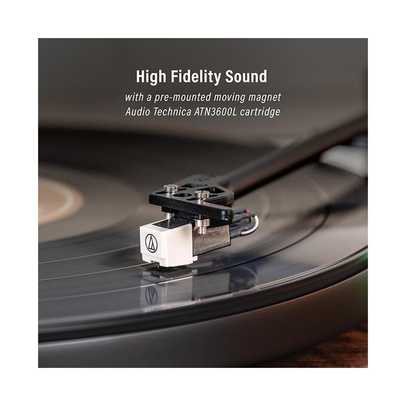 Crosley Stave Bluetooth Turntable Walnut | Gadget Man Ireland