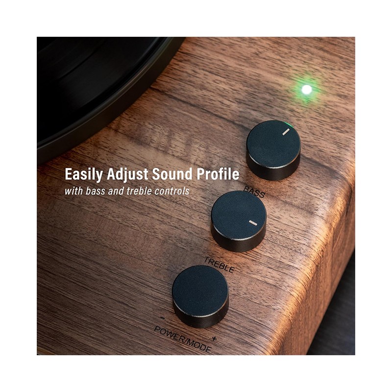Crosley Stave Bluetooth Turntable Walnut | Gadget Man Ireland